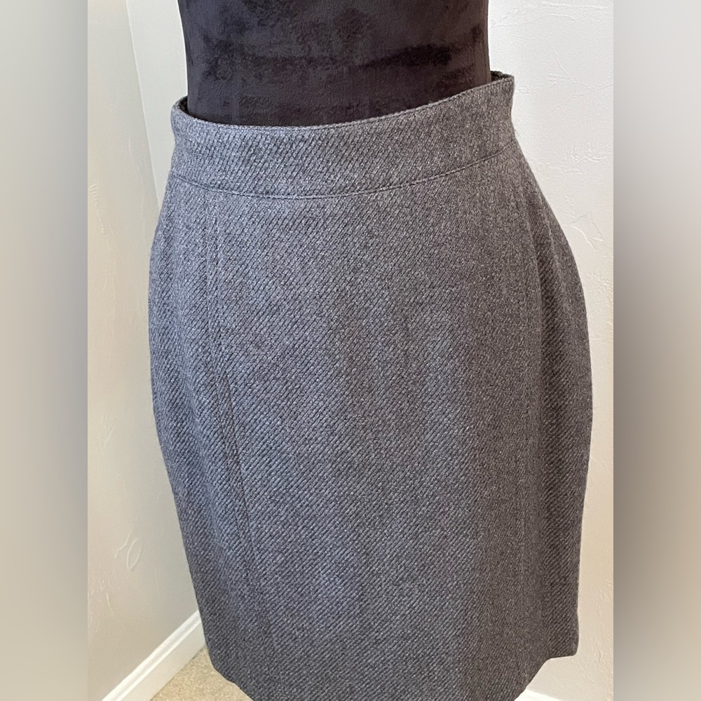 Mondi grey wool skirt